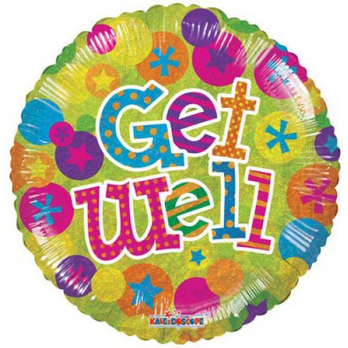 ConverUSA 18" Get Well Dots Balloon