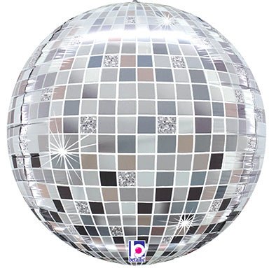 15" Disco Ball Globe - Silver - Premium Party Distribution