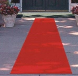 15ft Carpet Runner - Red - Premium Party Distribution