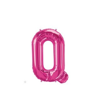 16" Balloon Letter Q - Magenta - Premium Party Distribution