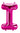 16" Balloon Letters - Magenta - Premium Party Distribution