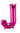16" Balloon Letters - Magenta - Premium Party Distribution