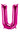 16" Balloon Letters - Magenta - Premium Party Distribution