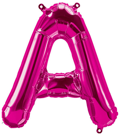 16" Balloon Letters - Magenta - Premium Party Distribution