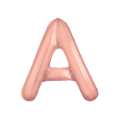 16" Balloon Letters - Rose Gold (2ct) - Premium Party Distribution