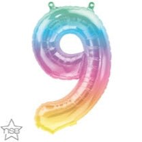 16" Balloon Number 9 - Jelli Ombre - Premium Party Distribution
