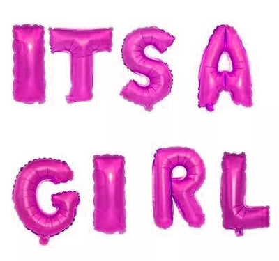 16" Banner - It's A Girl Pink - Premium Party Distribution