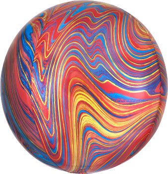 16" Colorful Marblez Orbz - Premium Party Distribution