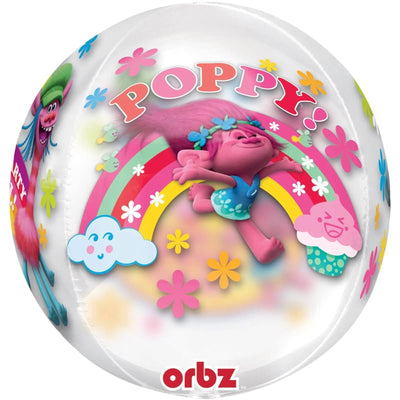 16" Orbz - Trolls Poppy & Friends - Premium Party Distribution