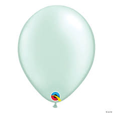 16" Pearl Mint Green (50ct) - Qualatex - Premium Party Distribution