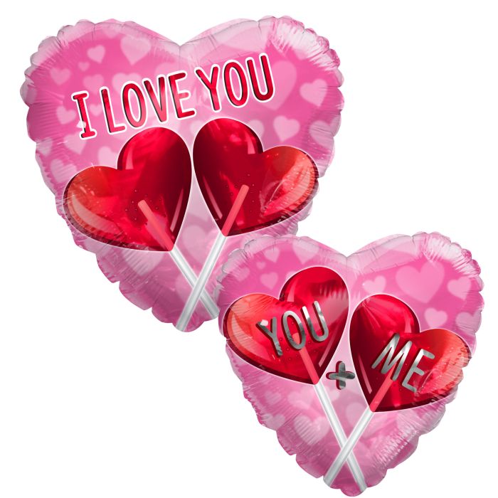 I Love You Lollipops 18″ Balloon