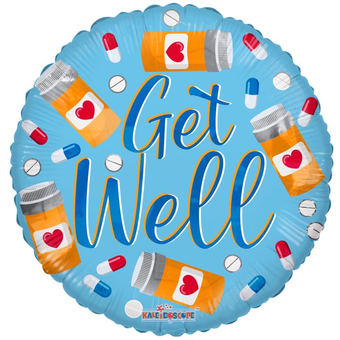 ConverUSA 18" Get Well Pill Balloon