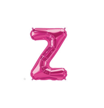 16 inch Letter Z Northstar MAGENTA