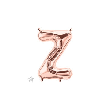 16 inch Letter Z Northstar ROSE GOLD