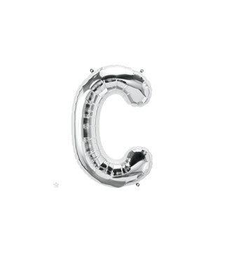 16 inch Letter C Northstar SILVER