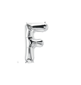 16 inch Letter F Northstar SILVER