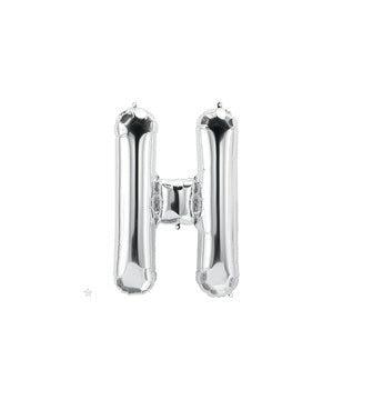 16 inch Letter H Northstar SILVER