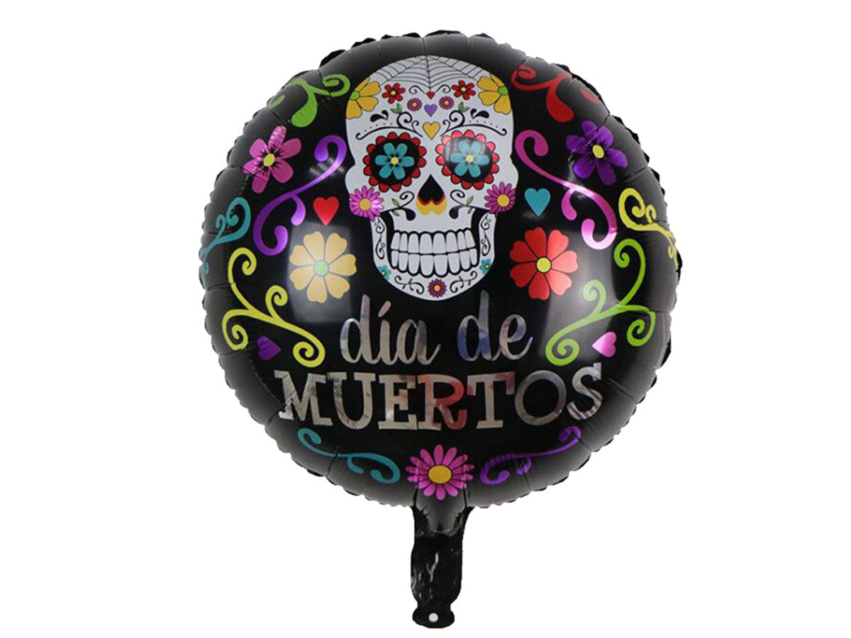 Winner Party 16" Halloween Dia De Muertos Foil Balloon