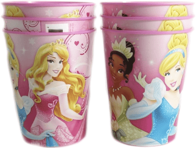 16oz Cups - Disney Princess (12ct) - Premium Party Distribution