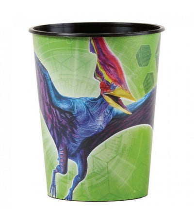 16oz Jurassic World Reusable Plastic Cup (12 count) - Amscan - Premium Party Distribution