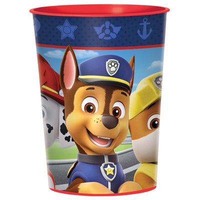 16oz Paw Patrol Plastic Cups (12ct) - Premium Party Distribution