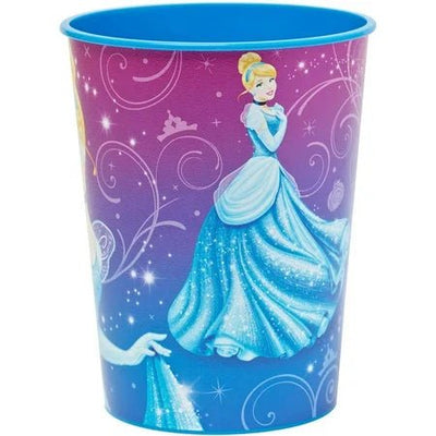 16oz Plastic Cups - Cinderella (12ct) - Premium Party Distribution