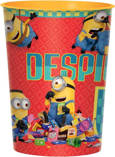 16oz Plastic Cups - Despicable Me (12ct) - Premium Party Distribution