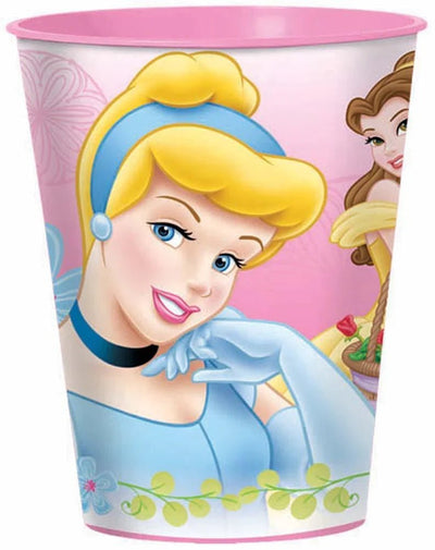 16oz Plastic Cups - Disney Princess Dreams (12ct) - Premium Party Distribution