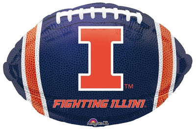 17" Football - University of Illinois - Premium Party Distribution