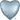 17" Heart - Satin Luxe Pastel Blue (4ct) - Premium Party Distribution