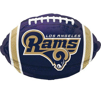 17" NFL Football - Los Angeles Rams - Premium Party Distribution