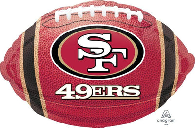 17" NFL Football - San Francisco 49ers - Premium Party Distribution