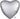 17" Satin Luxe Heart - Platinum (20ct) - Premium Party Distribution