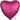 17" Satin Luxe Heart - Pomegranate (20ct) - Premium Party Distribution