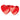 170g Double Heart Weight - Red - Premium Party Distribution