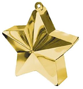 170g Star Weight - Gold (12ct) - Premium Party Distribution