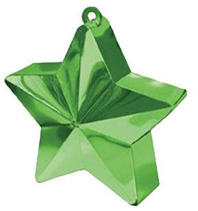 170g Star Weight - Green (12ct) - Premium Party Distribution