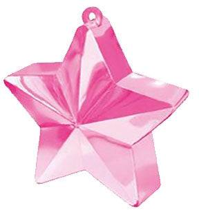 170g Star Weight - Pink (12ct) - Premium Party Distribution