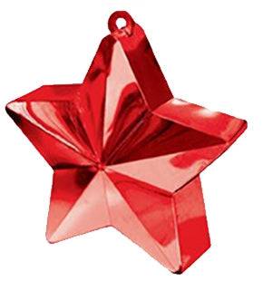 170g Star Weight - Red (12ct) - Premium Party Distribution