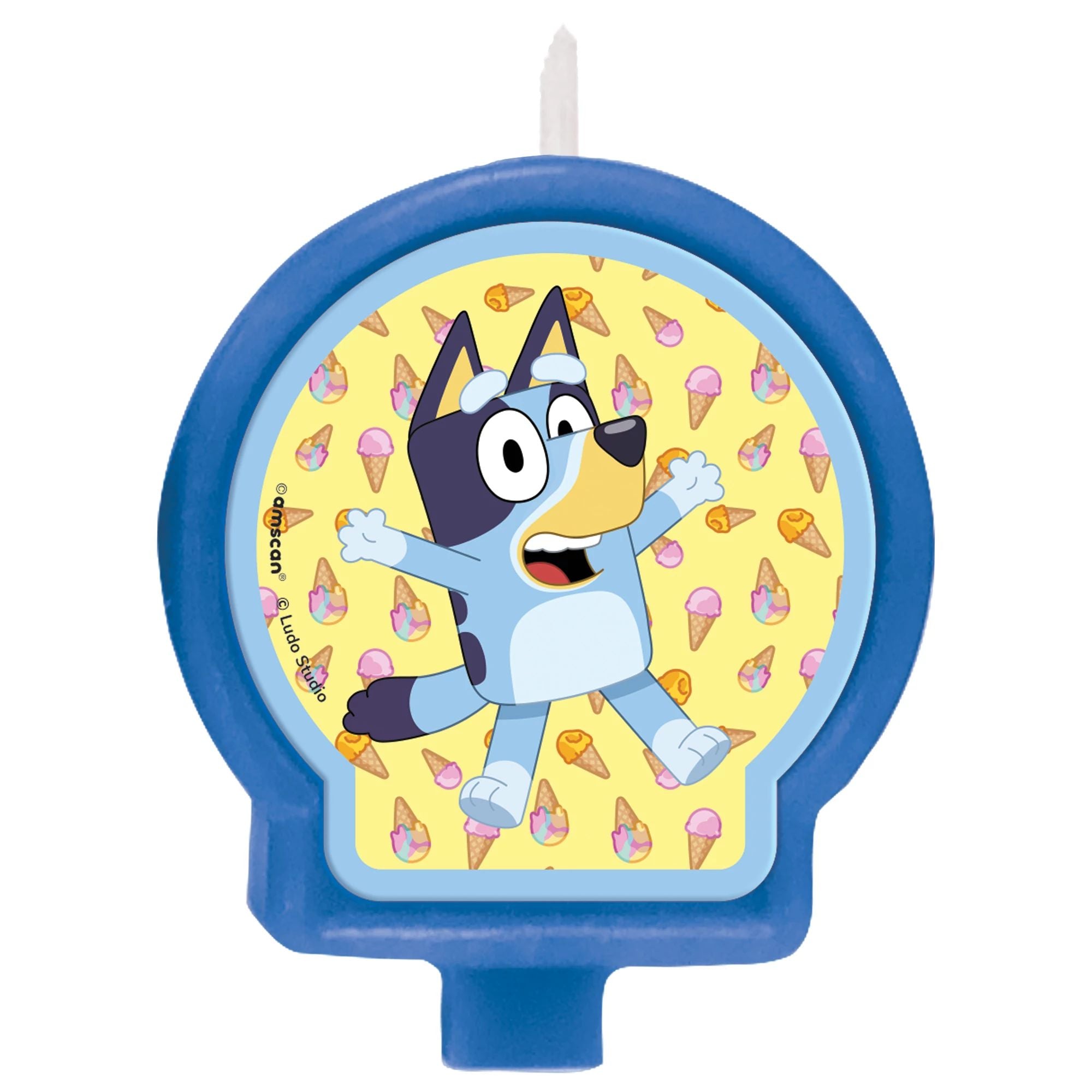 Bluey Birthday Candle