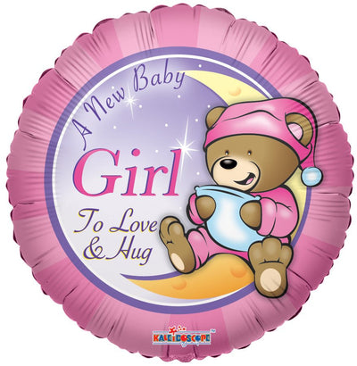 18" A New Baby Girl - Premium Party Distribution