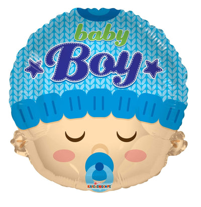 18" Baby Boy - Head - Premium Party Distribution