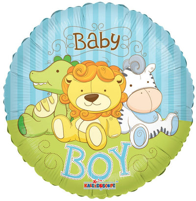 18" Baby Boy Jungle Animals - Premium Party Distribution