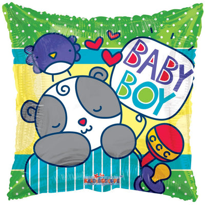 18" Baby Boy - Sleepy Bear - Premium Party Distribution