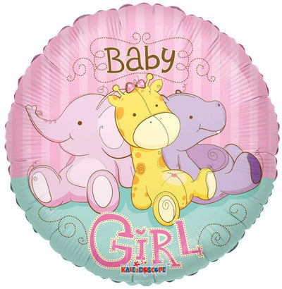 18" Baby Girl Animals - Premium Party Distribution