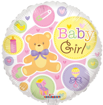18" Baby Girl Bear - Premium Party Distribution