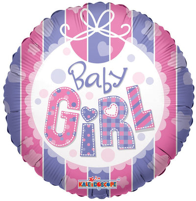 18" Baby Girl Bib - Premium Party Distribution