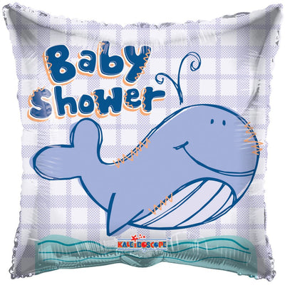 18" Baby Shower Whale - Premium Party Distribution