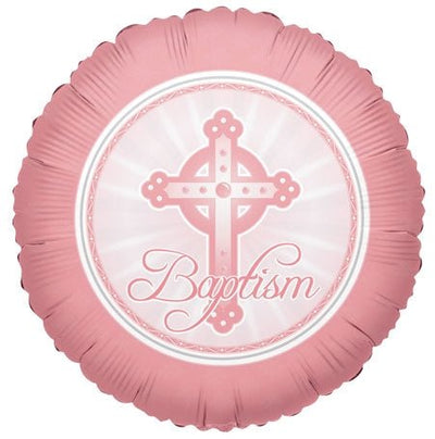 18” Baptism - Light Pink (10ct) - Premium Party Distribution