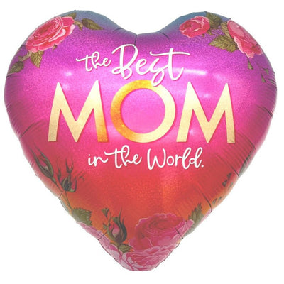 18" Best Mom Roses (50ct) - Party America - Premium Party Distribution